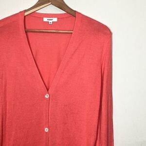 Marigot Sz M Cardigan Silk Cashmere Sweater